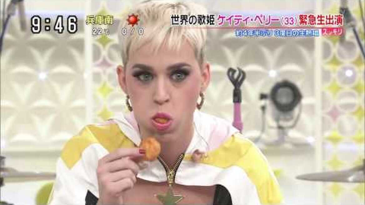 Katy Perry - Full Clip of Katy on Sukkiri 2018/03/29