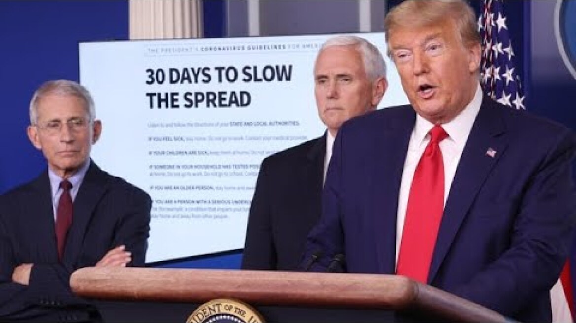 Trump on coronavirus: U.S. facing a 'very, very painful two weeks'