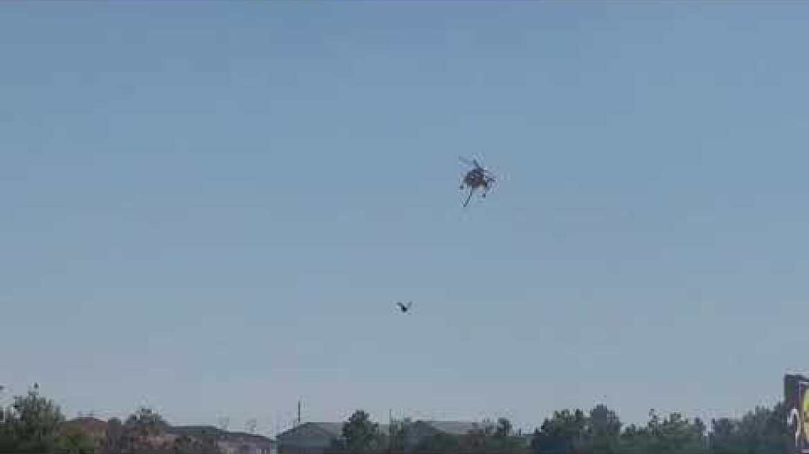 Πυρκαγιά σε χαμηλή βλάστηση στην περιοχή Άγιος Θωμάς Λάρισας