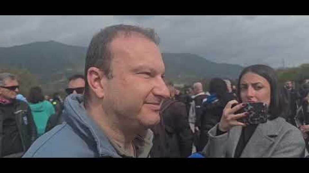 Μοτοπορεία για τα Τέμπη (2)