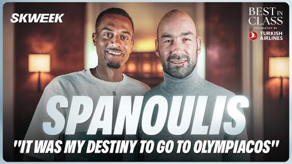 VASSILIS SPANOULIS EXCLUSIVE INTERVIEW "IT WAS MY DESTINY TO GO TO OLYMPIACOS" BEST IN CLASS EP10