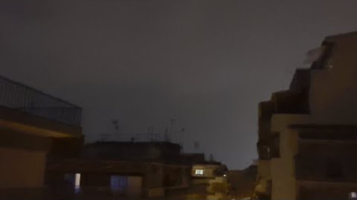 Καταιγίδα Θεσσαλονίκη #Live