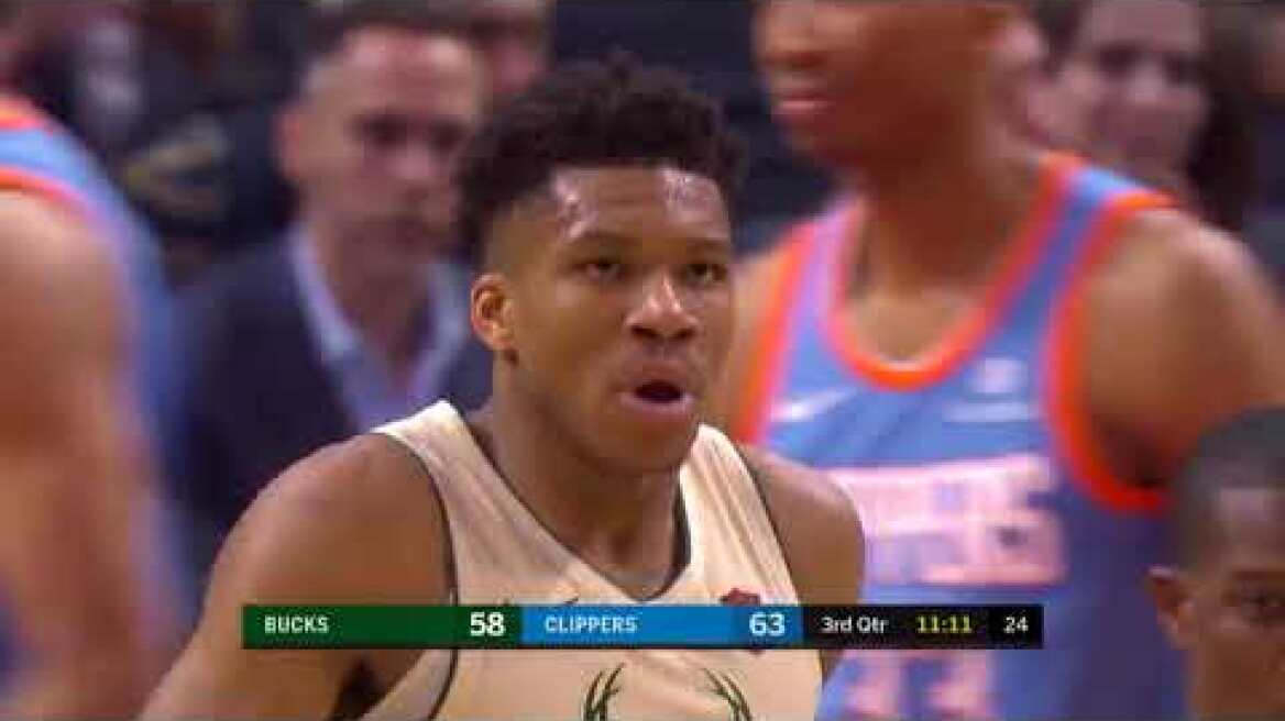 LA Clippers vs Milwaukee Bucks / Mar 27 Highlights / NBA season 17-18