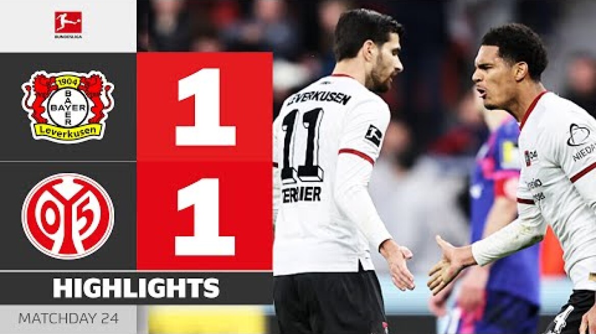 Quansah To The Rescue! | BAYER 04 LEVERKUSEN - MAINZ 05 | Highlights | Matchday 24 Bundesliga 25/26