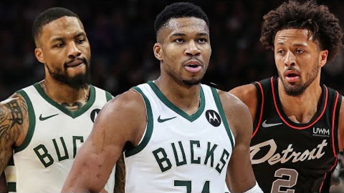 Milwaukee Bucks vs Detroit Pistons Full Game Highlights - November 8, 2023 | 2023-24 NBA Season