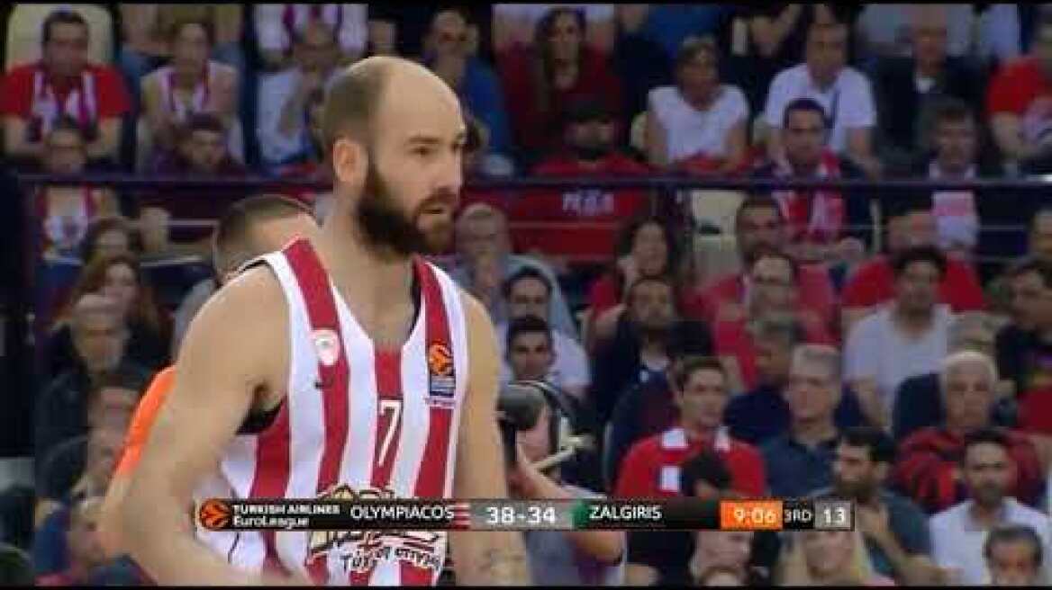 Olympiacos-Zalgiris (78-87): Vassilis Spanoulis 25 pts  9 as | Eurohoops