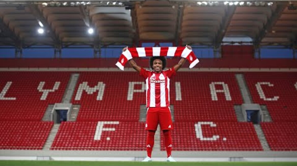 Οι πρώτες δηλώσεις του Γουίλιαν στο Olympiacos TV! /  Willian’s first statements on Olympiacos TV!