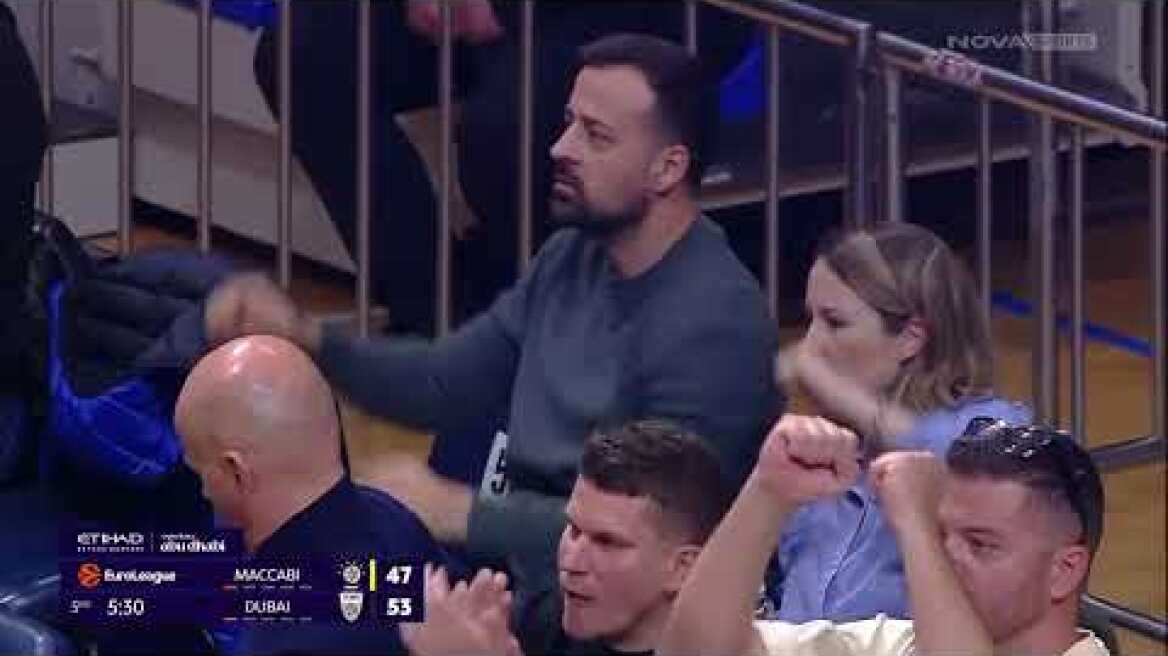 Μακάμπι Τελ Αβίβ – Ντουμπάι: 104-100 (MD 34, 26/03/2026)