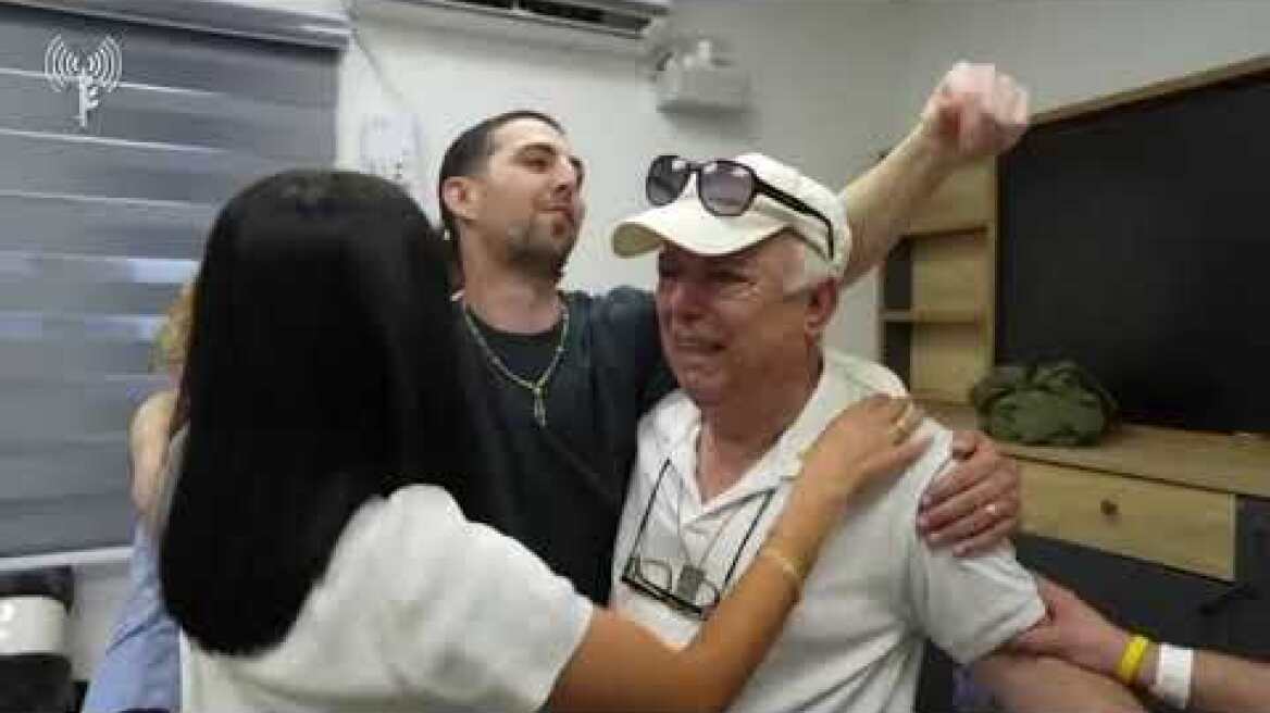 Elkana Bohbot finally reunites with his family in Israel