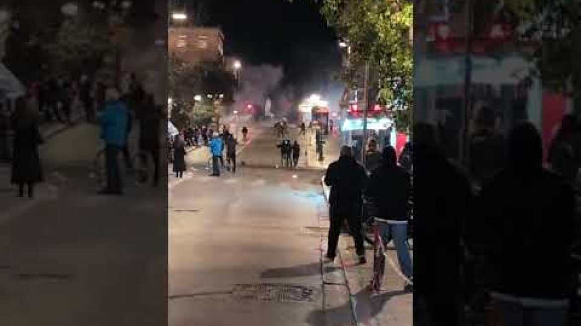 Επεισόδια στο κέντρο της Αθήνας (4)