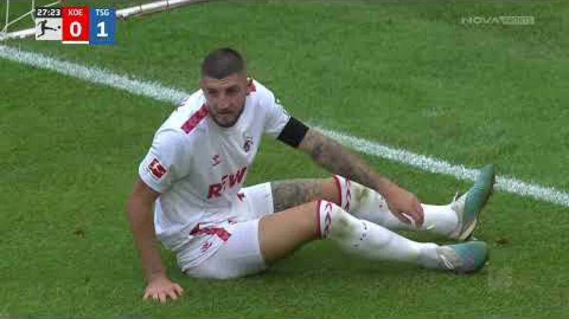 Κολωνία-Χόφενχαϊμ: 1-3 (MD 4, 16/09/2023)