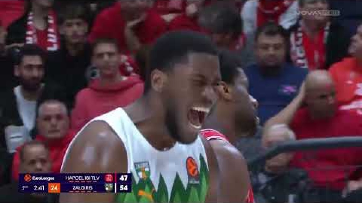 Χάποελ Τελ Αβίβ - Ζάλγκιρις Κάουνας: 80-93 (MD 18, 30/12/2025)