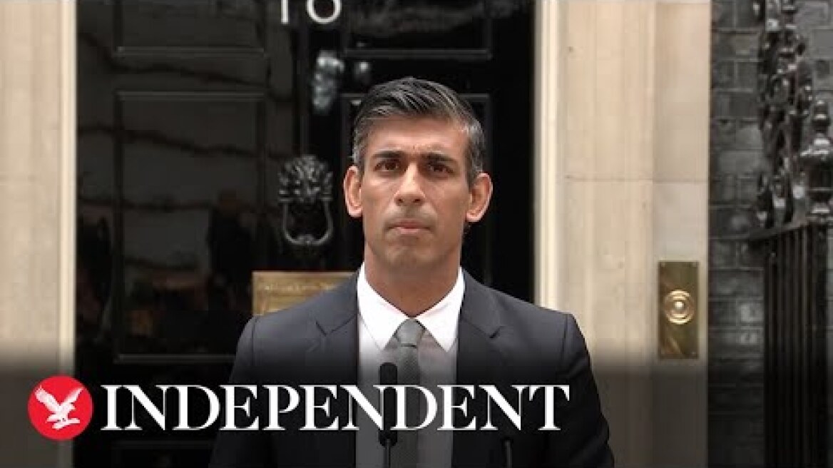 Watch again: Rishi Sunak says government will have 'accountability' in first speech as PM