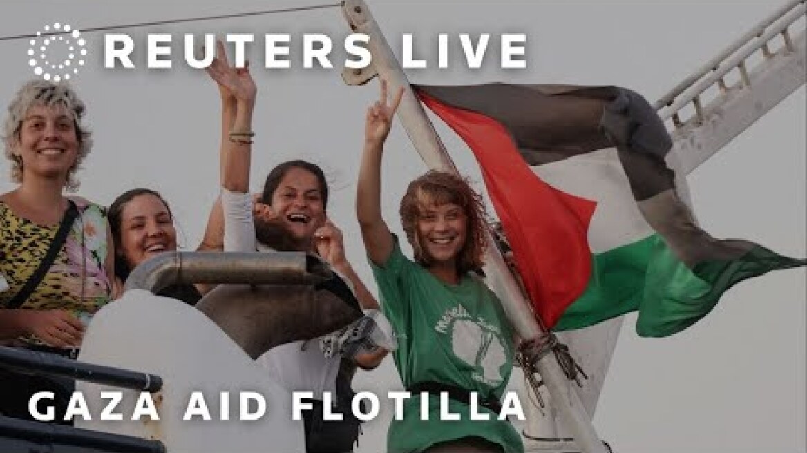 LIVE: Humanitarian-aid flotilla sails to Gaza