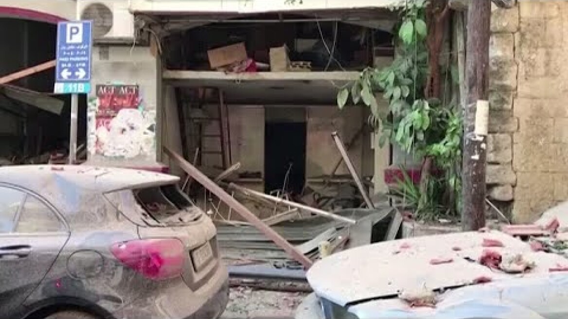 Beirut: the morning after the explosion