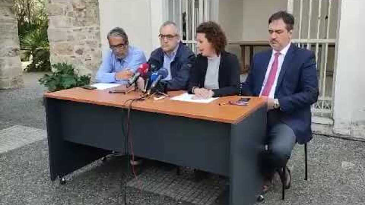 Συνέντευξη Τύπου πραγματοποίησαν τα μέλη του Συλλόγου Ελλήνων Αρχαιολόγων στα γραφεία του συλλόγου 3