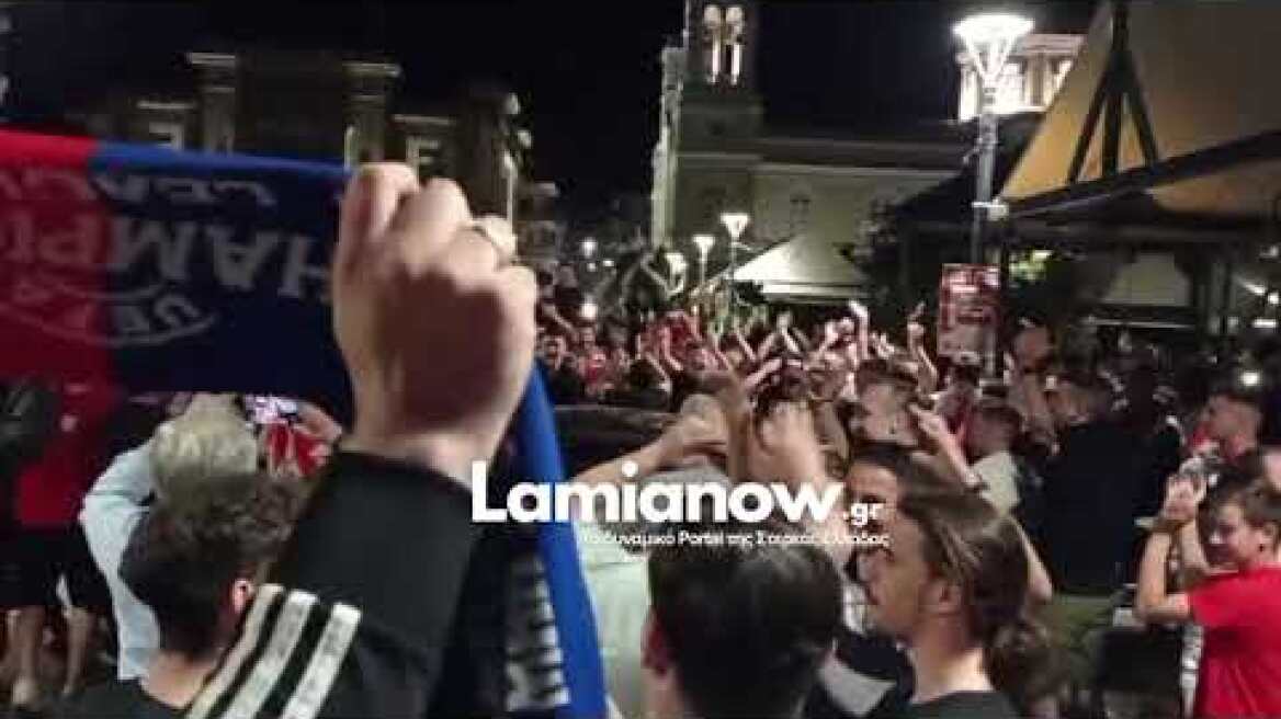 Πανηγύρια των Ολυμπιακών στη Λαμία για το Wuropa conference League