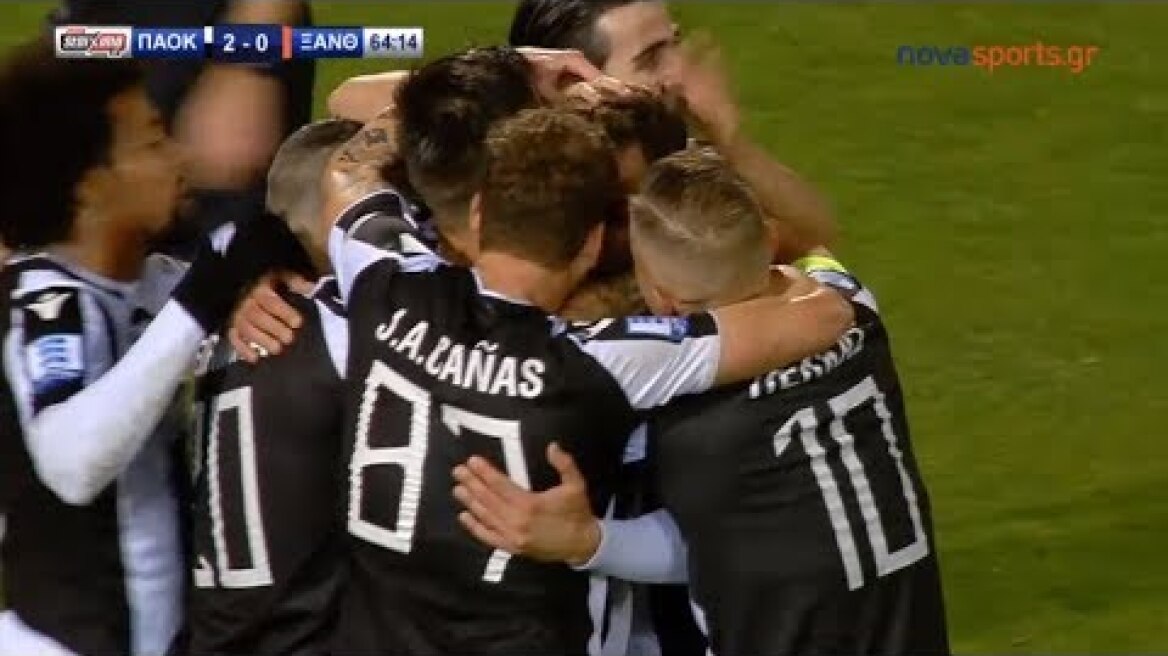 ΠΑΟΚ - ΞΑΝΘΗ 2-0 | ΟΛΑ ΤΑ ΣΤΙΓΜΙΟΤΥΠΑ ΤΟΥ ΑΓΩΝΑ