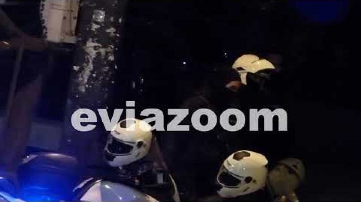 EviaZoom - Χαλκίδα: Άγρια καταδίωξη αστυνομικών της ΔΙΑΣ με οδηγό Ρομά που δεν σταμάτησε σε μπλόκο