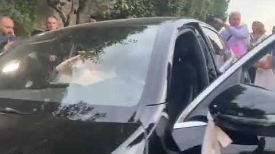 Ο γάμος του Γιώργου Αγγελόπουλου με τη Δήμητρα Βαμβακούση (4)