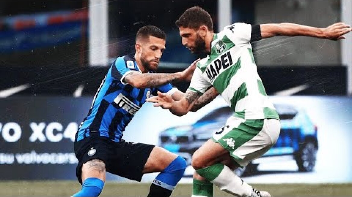 Inter - Sassuolo 3-3 Highlights 24/06/2020 HD