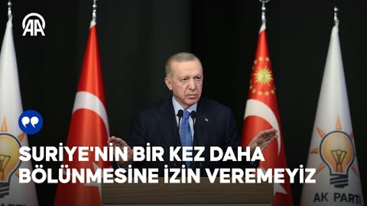 Cumhurbaşkanı Erdoğan, AK Parti Genişletilmiş İl Başkanları Toplantısı’nda konuştu