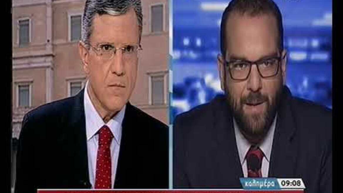 Ο Νεκτάριος Φαρμάκης, υποψήφιος της ΝΔ για την Περιφέρεια, μιλά στον Σκάι