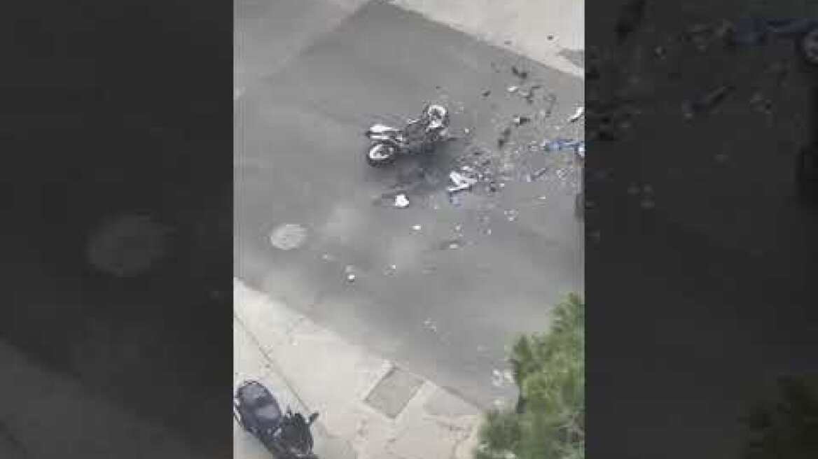 Aσύλληπτο τροχαίο στον Άλιμο