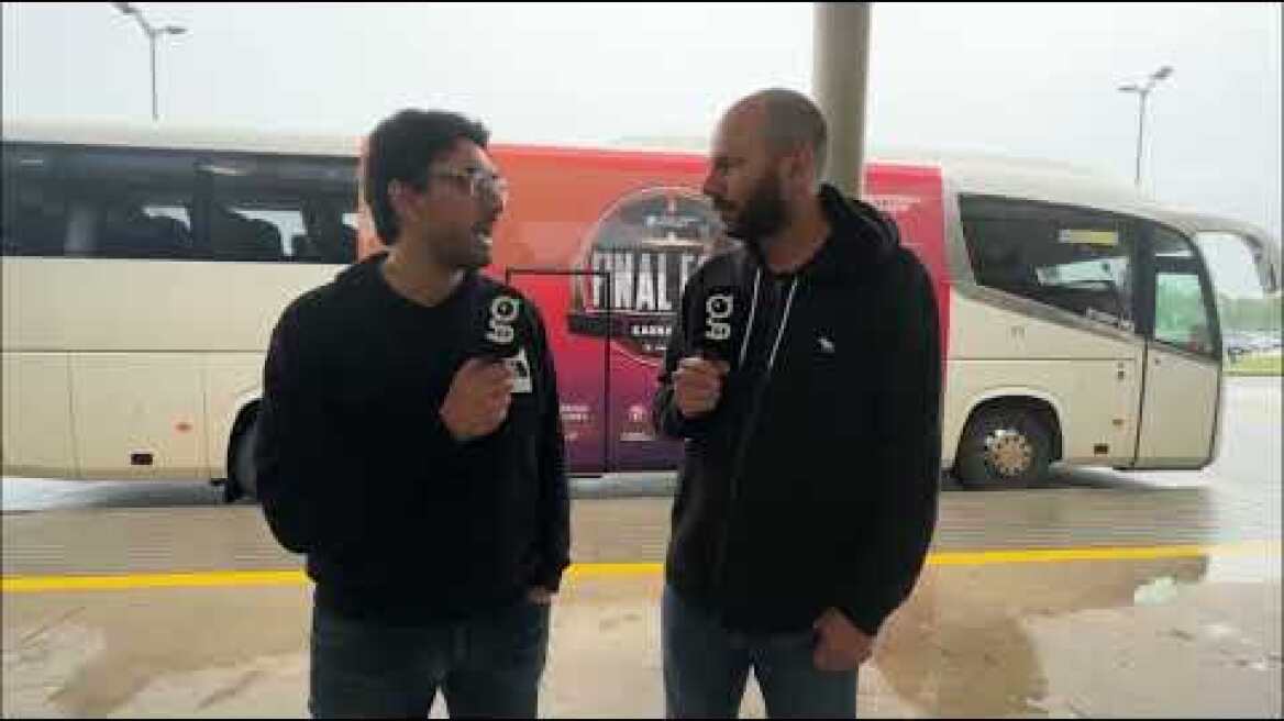 Η πρώτη «καλησπέρα» του Gazzetta από το βροχερό Κάουνας