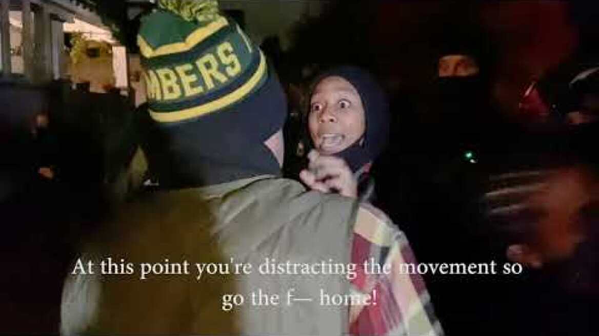 'Peaceful Protest Is White Supremacy': Election Night in Portland