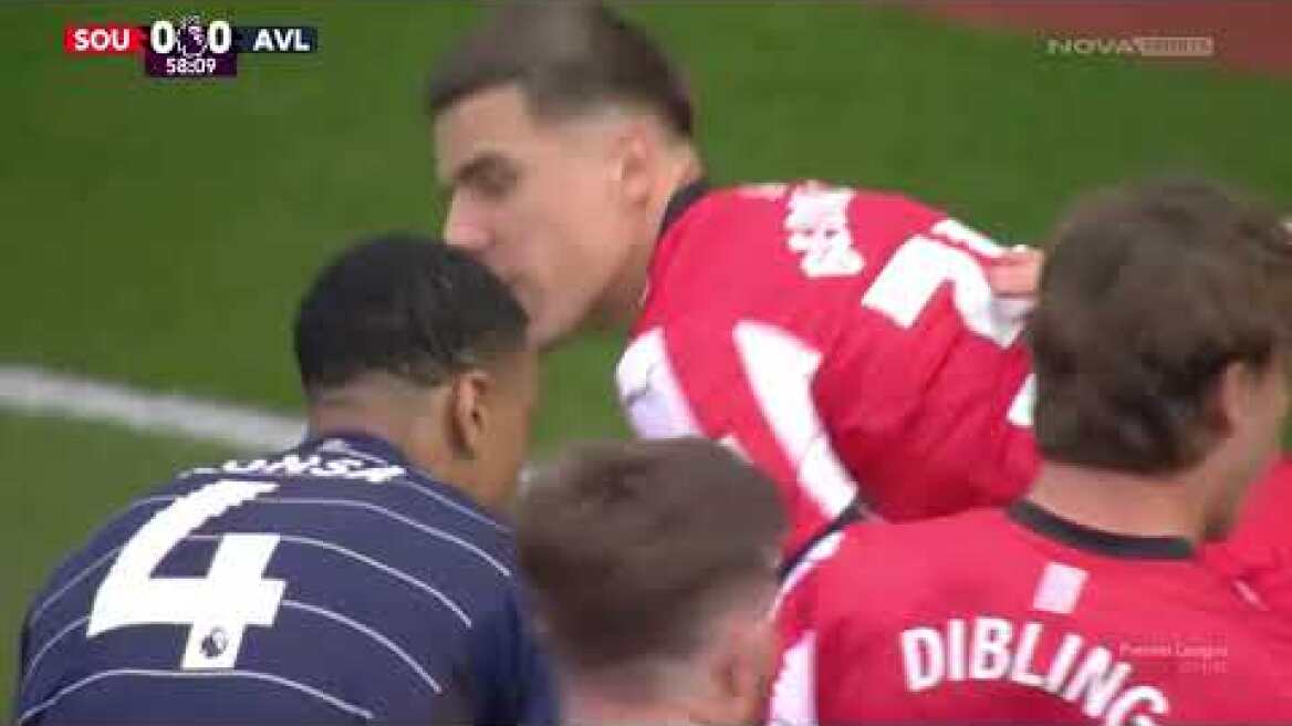 Σαουθάμπτον - Άστον Βίλα: 0-3 (MD 32, 12/04/2025)