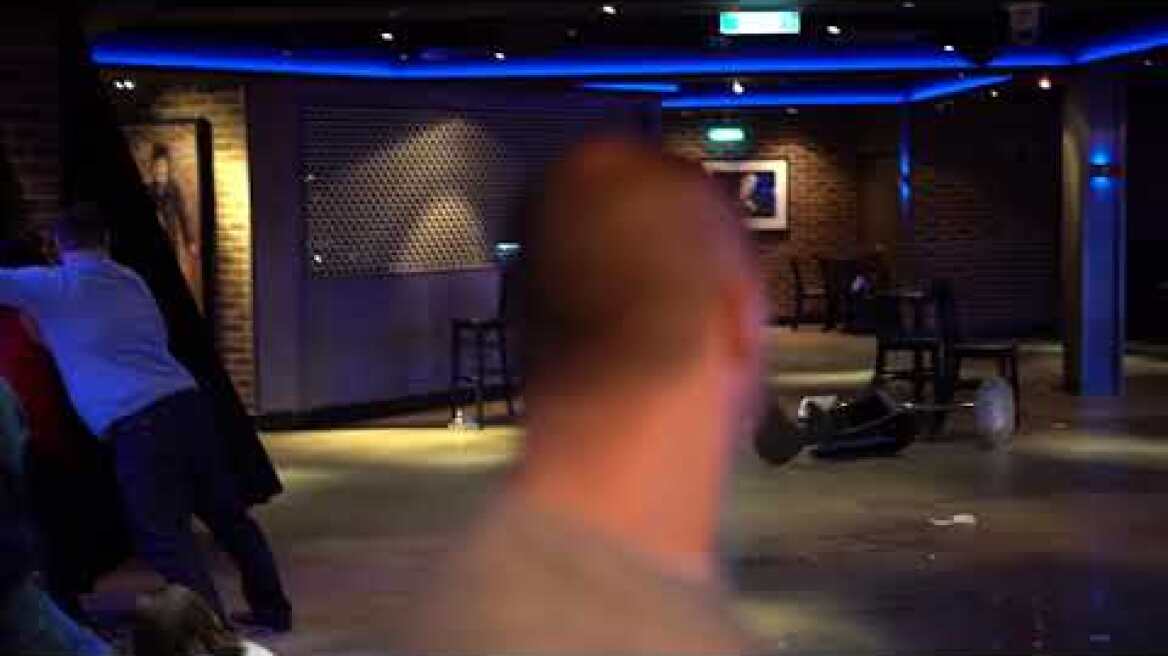 Norwegian Escape Experiences "sudden gust of wind" resulting in aggressive list