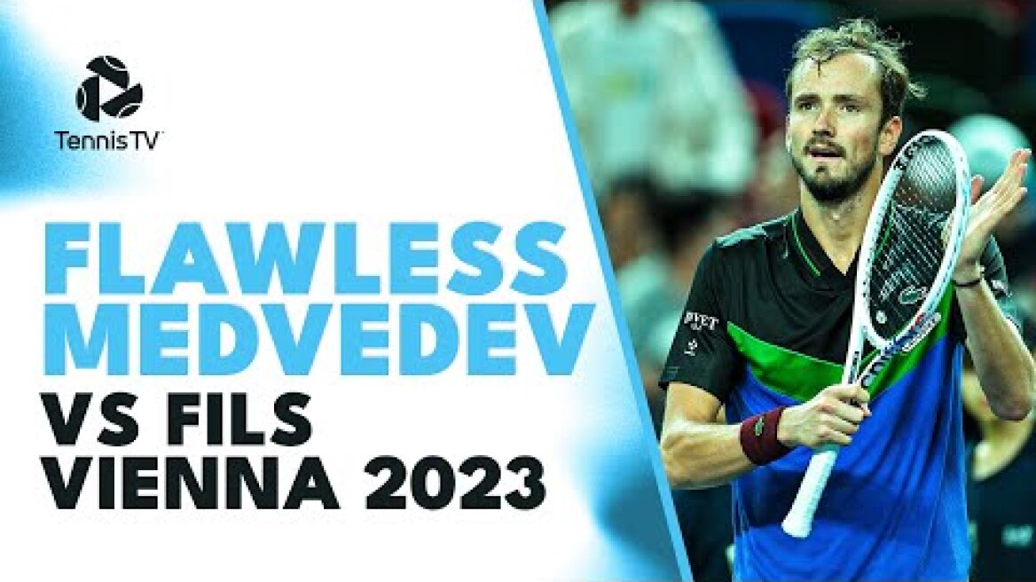 FLAWLESS Daniil Medvedev vs Arthur Fils | Vienna 2023