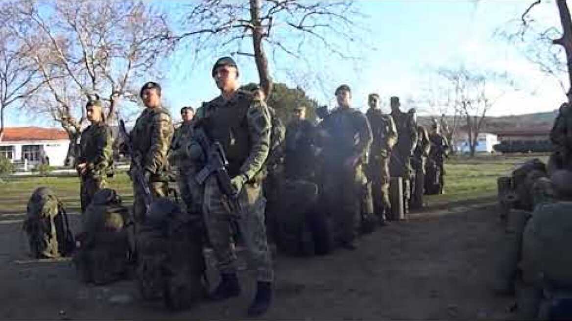 Οι επιχειρήσεις του στρατού και η ενίσχυση των δυνάμεων