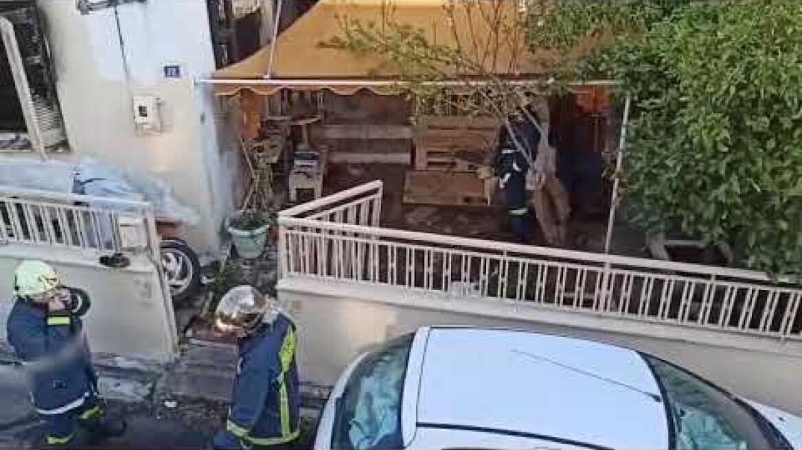 Τραγωδία στο Βόλο, πλάνα από το διαμέρισμα