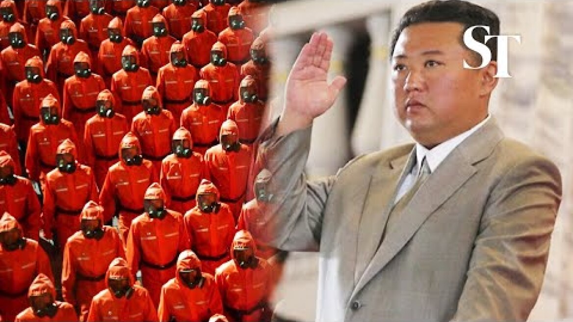 In Pictures: North Korea leader Kim Jong Un presides over national day military parade