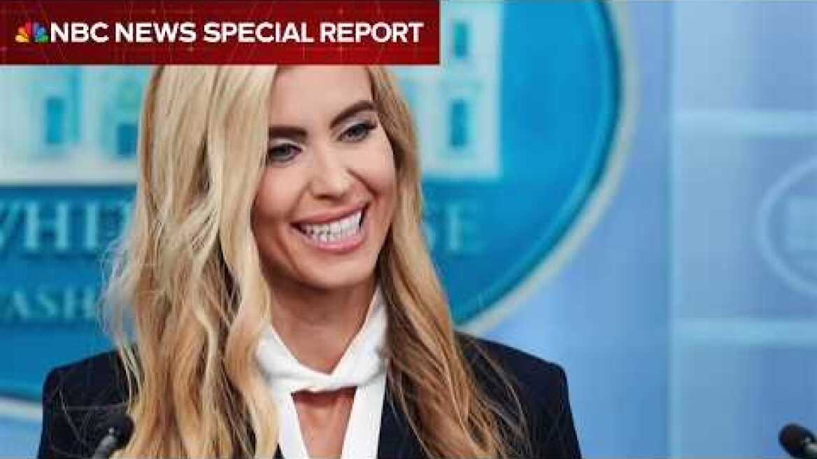Special Report: Katie Zacharia out as White House press secretary after 5 days on job