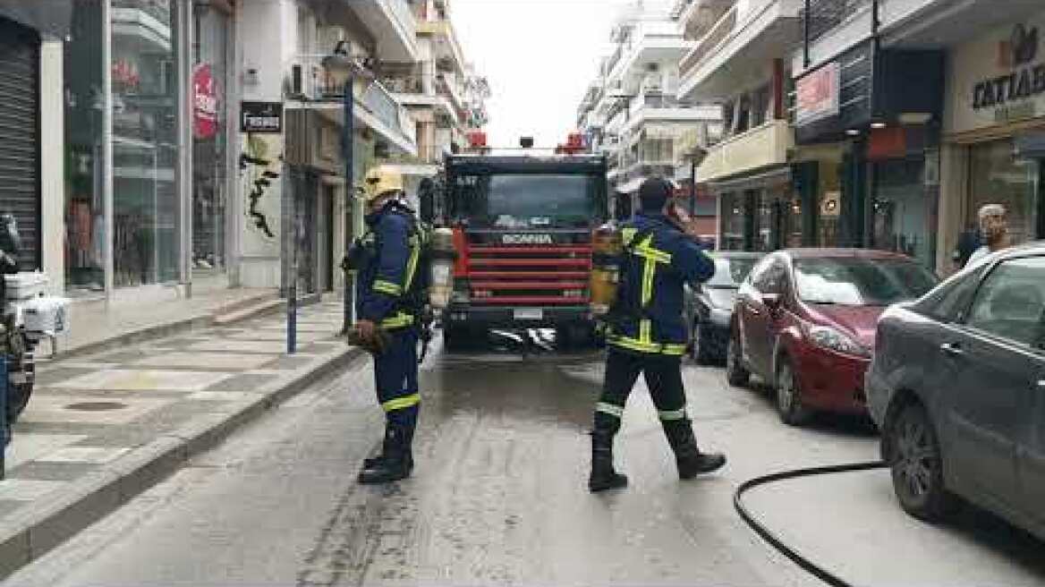 Φωτιά σε ημιυπόγειο στη Θεσσαλονίκη - GRTimes.gr