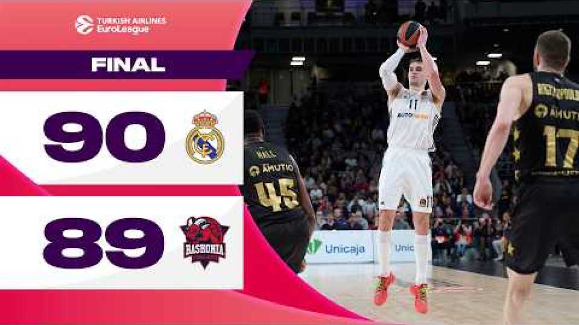 Hezonja’s CLUTCH Three SEALS the GAME | Real Madrid – Baskonia | BASKETBALL HIGHLIGHTS R23 2024-25