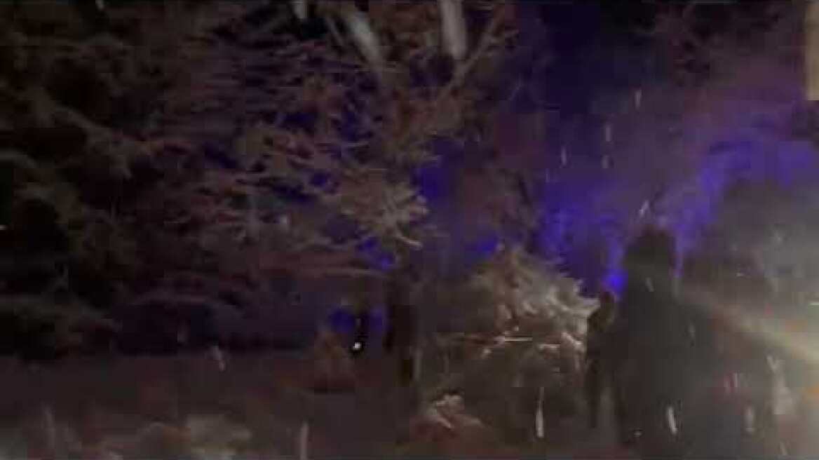 Λεωφορεία αποκλείστηκαν στα χιόνια στα Τρία Πέντε Πηγάδια (4)