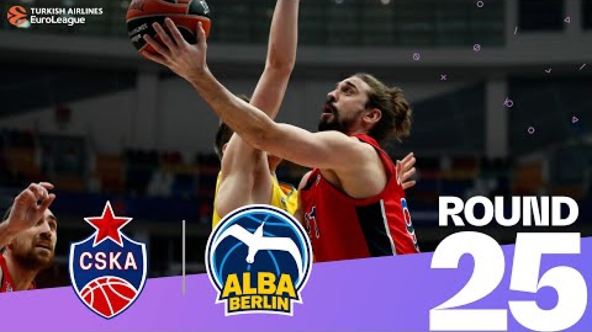 CSKA runs past ALBA! | Round 25, Highlights | Turkish Airlines EuroLeague