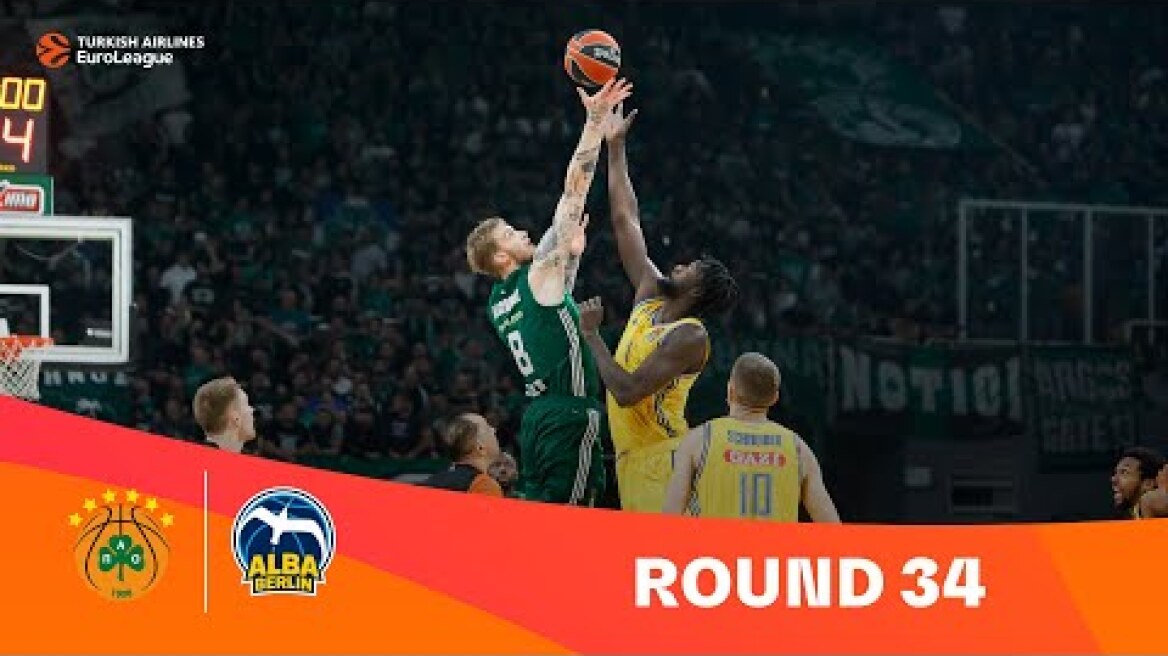 HUGE VICTORY Panathinaikos AKTOR -ALBA Berlin | Highlights | 2023-24 Turkish Airlines EuroLeague