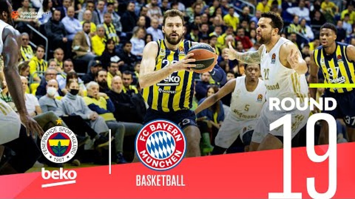 Fenerbahce completes a perfect week! | Round 19, Highlights | Turkish Airlines EuroLeague