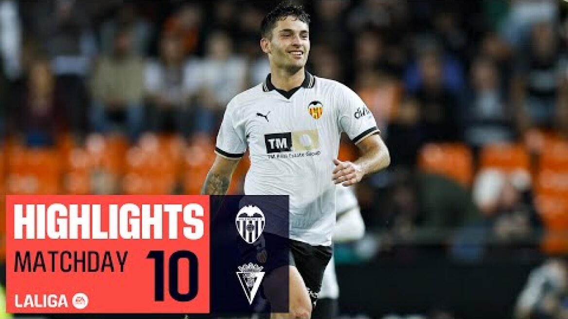 Resumen de Valencia CF vs Cádiz CF (2-0)