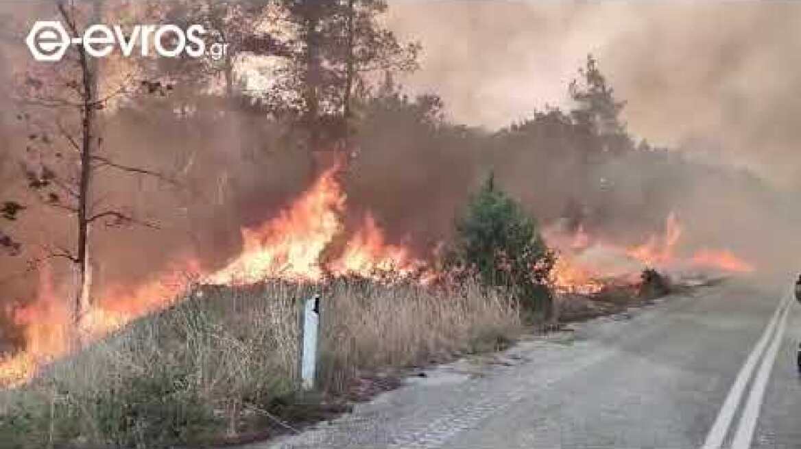 (19:40) Οι δυνάμεις δίνουν  μάχη στο Σουφλί, το μέτωπo κινείται προς Σιδηρώ και Πρωτοκκλήσι