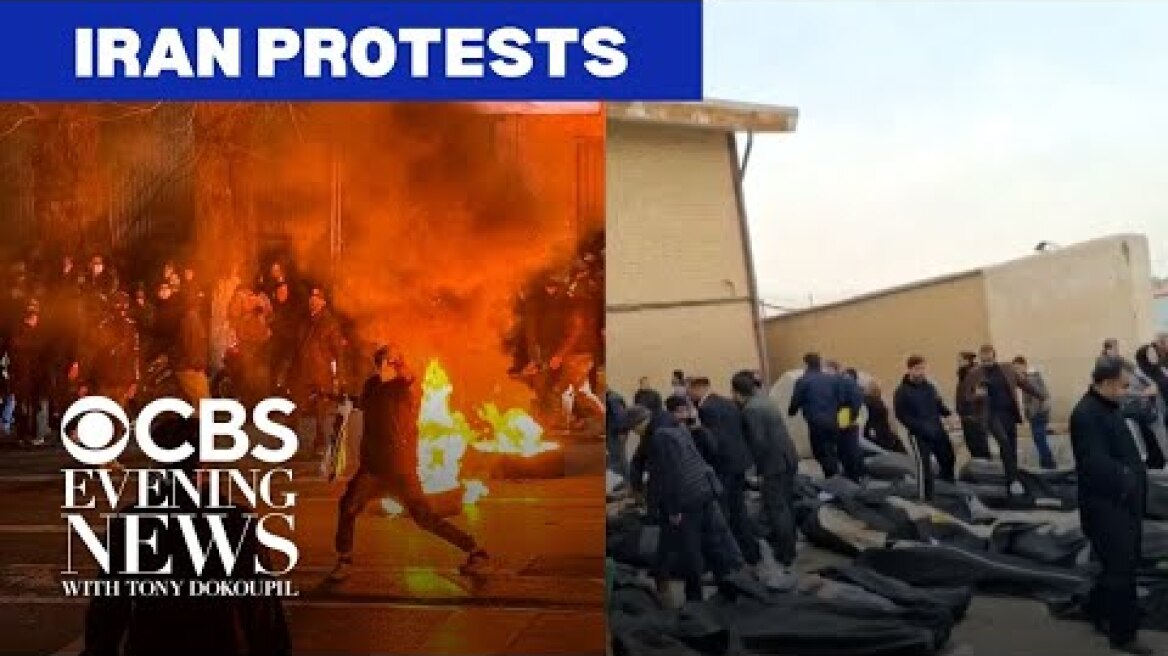 Following the Iran protests as deadly crackdown escalates and U.S. pressure builds