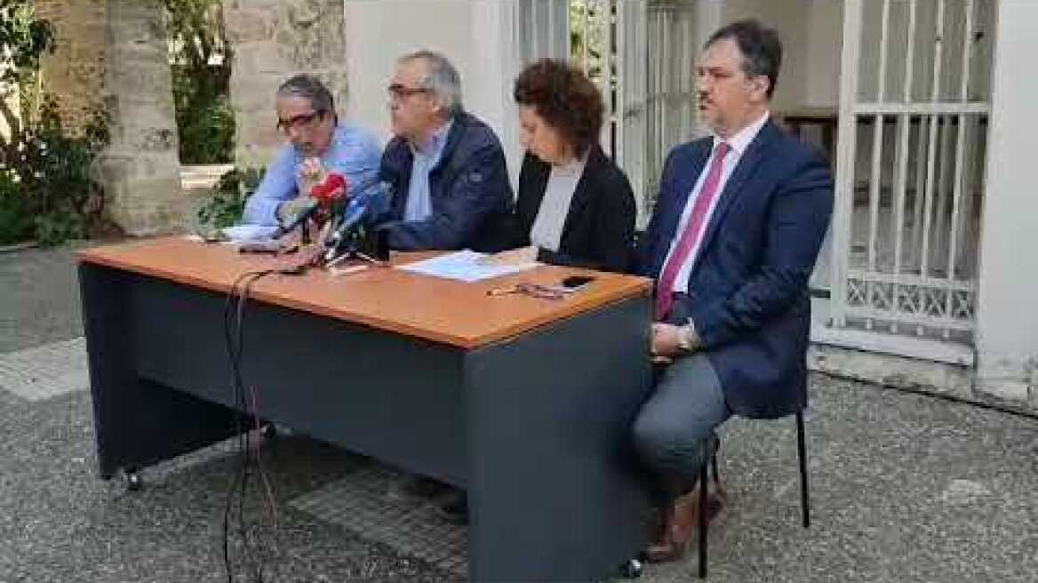 Συνέντευξη Τύπου πραγματοποίησαν τα μέλη του Συλλόγου Ελλήνων Αρχαιολόγων στα γραφεία του συλλόγου 2