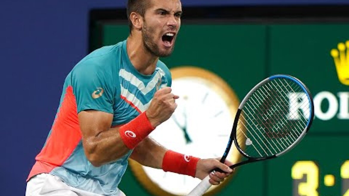 Borna Coric saves SIX match points against Stefanos Tsitsipas! | US Open 2020 Hot Shots