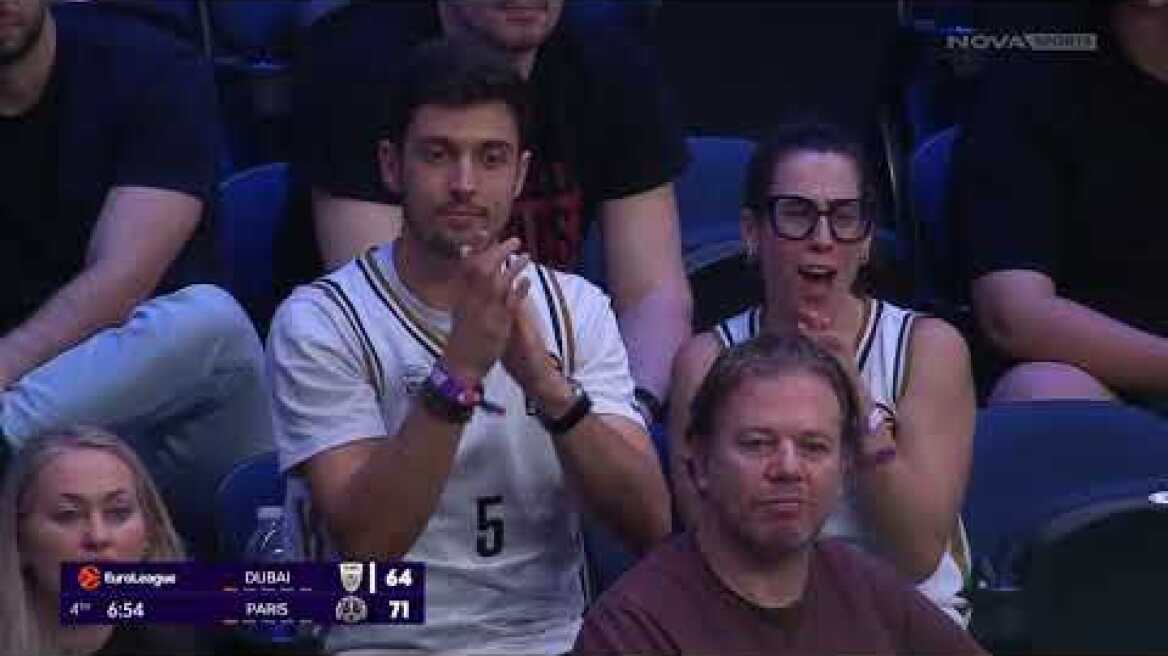 Ντουμπάι BC-Παρί: 90-89 (MD 13, 25/11/2025)