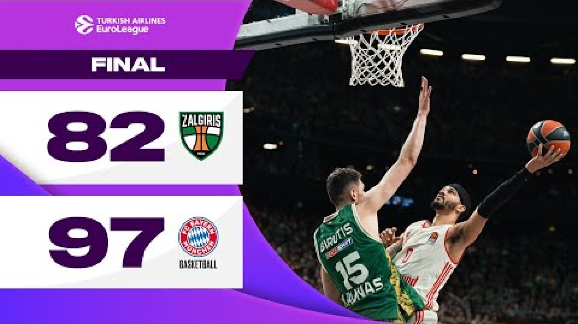 Obst’s THREE-POINT STORM | Zalgiris - Fc Bayern Munich | BASKETBALL HIGHLIGHTS R24 2024-25